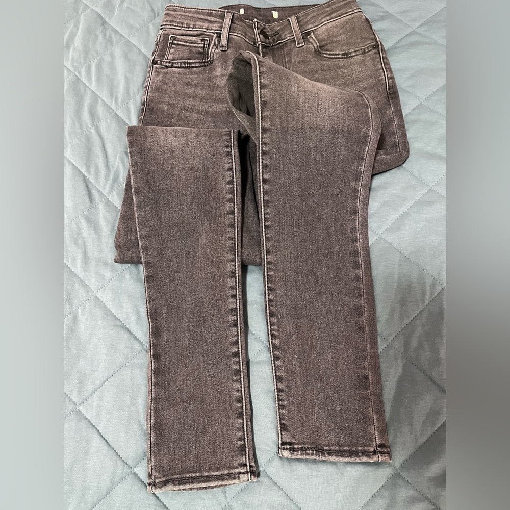 LEVI’S Gray Mid Rise Slim Jean - Picture 4 of 4